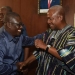 From (L) Mr. Anthony Obeng Afrane (the Author) and Ex-President Mahama