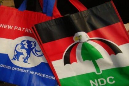 NDC and NPP logo