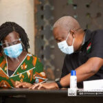 John Mahama and Jane Naana