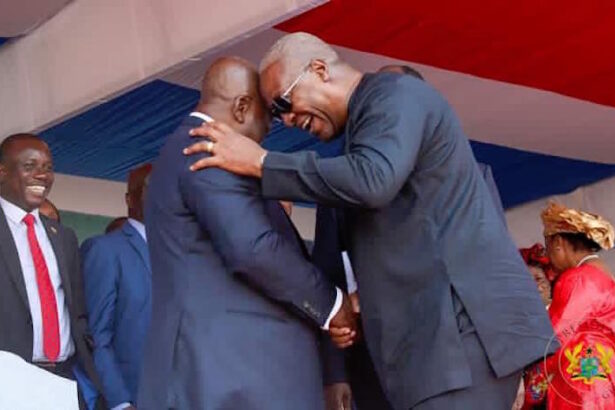 John Mahama and Akuffo-Addo