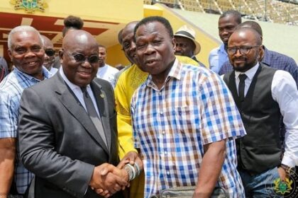 DK Poison and Nana Addo