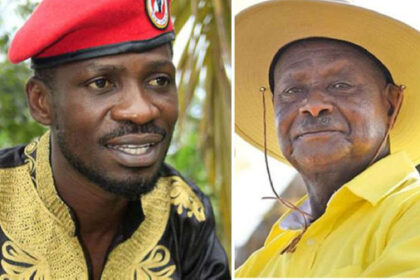 Bobi Wine and Yoweri Museveni