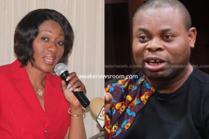Franklin Cudjoe and Jean Mensa