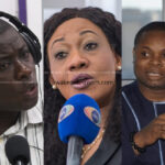 Elikem Kotoko, Jean Mensa and Franklin Cudjoe