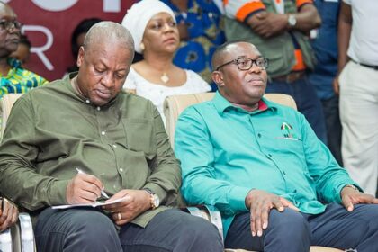 Ofosu Ampofo and John Mahama
