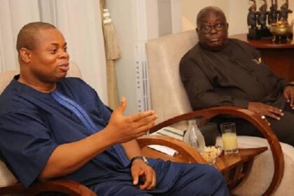 Akufo-Addo and Franklin Cudjoe
