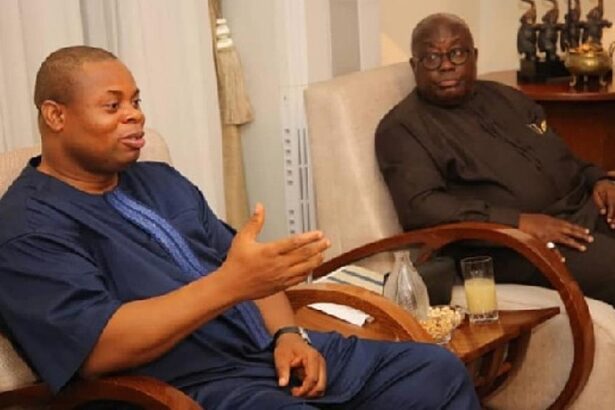 Akufo-Addo and Franklin Cudjoe