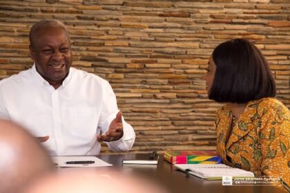 John Mahama and Jean Mensa