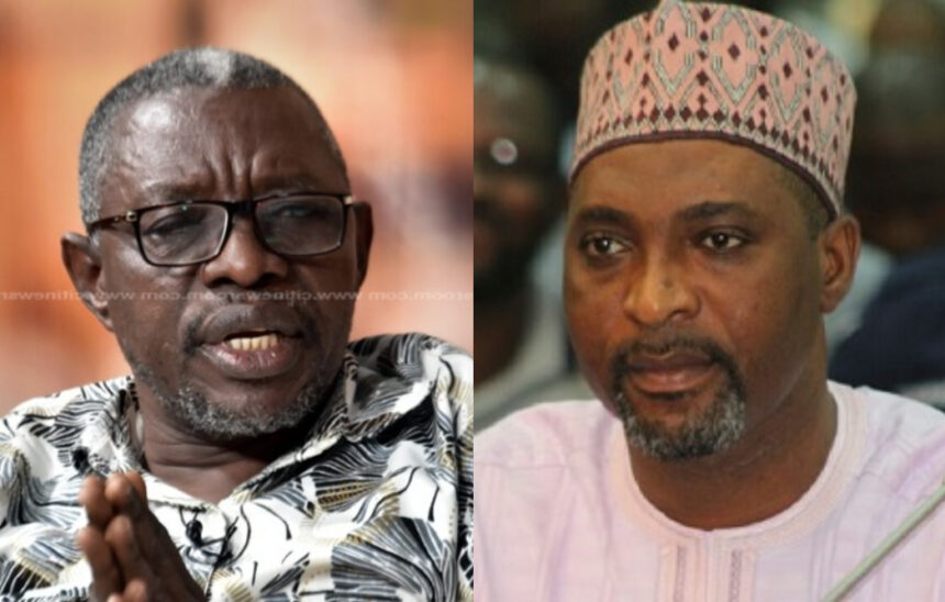 Prof. Avea and Muntaka Mubarak