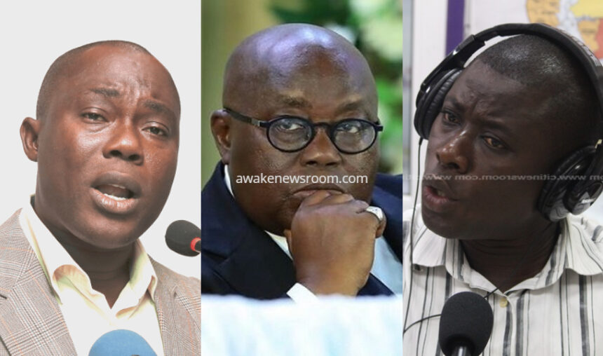 Prof. Gyampo, Elikem Kotoko and Akufo-Addo