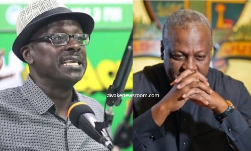 John Mahama and Kweku Asare
