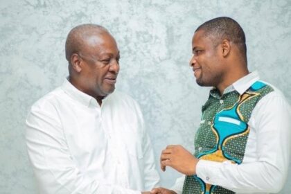 Efo worlanyo Tsekpo and John Mahama