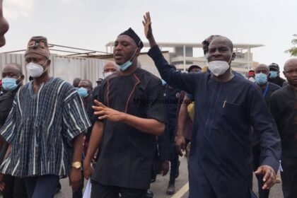 NDC MPs march