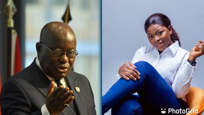 Zeinab Alhassan and President Akufo-Addo