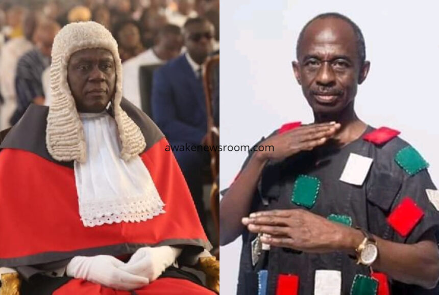 Justice Anim Yeboah and Asiedu Nketia