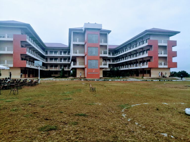 Front view of the Kpone Community Day SHS