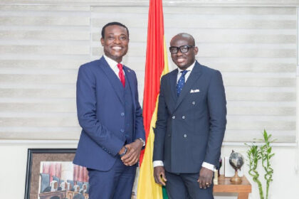 Special Prosecutor Kissi Agyebeng and Attorney General Godfred Dame
