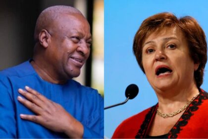 John Mahama and IMF Boss