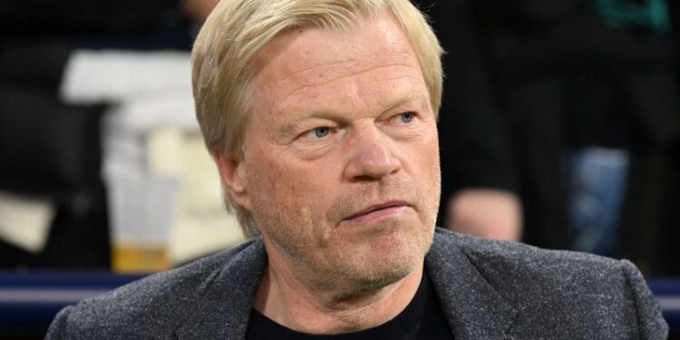 FILED - CEO of FC Bayern Munich AG Oliver Kahn pictured prior to the start of the UEFA Champions League group C soccer match between Bayern Munich and Inter Milan at Allianz Arena. Photo: Sven Hoppe/dpa