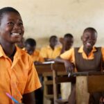 Students in a public school in Ghana. The GES has directed headteachers to keep schools open despite mass strike by teachers