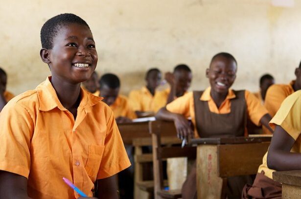 Students in a public school in Ghana. The GES has directed headteachers to keep schools open despite mass strike by teachers