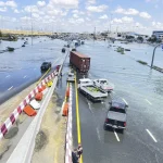 Chaos in Dubai as UAE records heaviest rainfall in 75 years