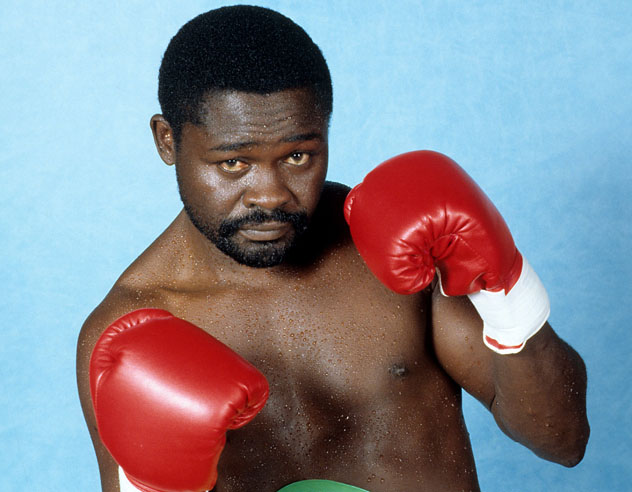 Former 3 time world heavyweight champion Azumah Nelson