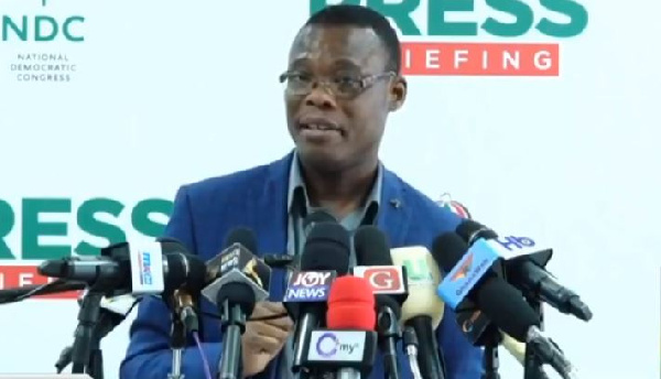 NDC General Secretary Fifi Fiavi Kwetey