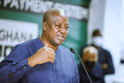 John Mahama said the Akufo-Addo/Bawumia led government is the biggest political scam in Ghana's fourth republic