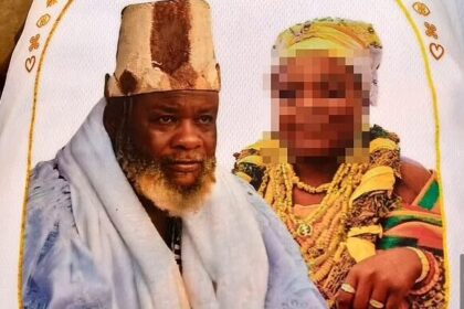 A flyer promoting the alleged marriage of the Gborbu Wulomo of Nungua to a 12-year-old girl