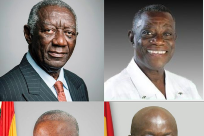 John Agyekum Kufour, John Evans Atta Mills, John Dramani Mahama and Nana Addo Dankwa Akufo-Addo