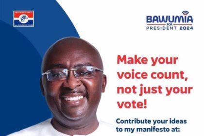 Bawumia launches Make Your Voice Count to seek manifesto ideas from Ghanaians