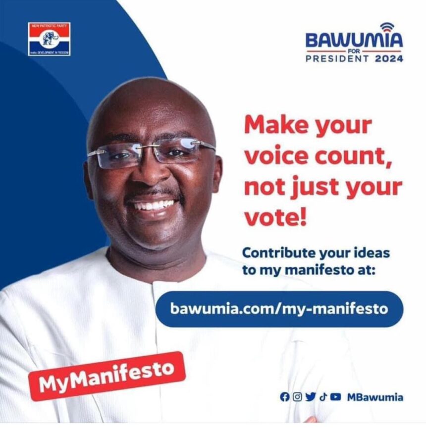Bawumia launches Make Your Voice Count to seek manifesto ideas from Ghanaians