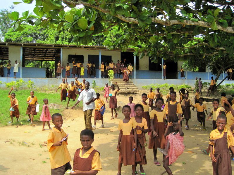 Students in Ghana
