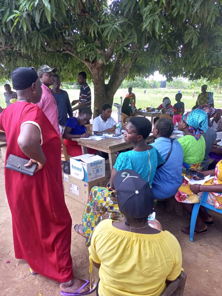 Resident of Wuxor Have Sremanu Electoral Area receive free health screening
