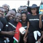 Yvonne Nelson led a vigil in 2015 to protest against the power crisis known as dumsor