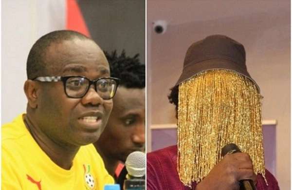 Kwesi Nyantakyi with Anas Aremeyaw Anas