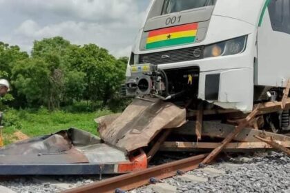 New train accident on the Tema-Mpakadan Railway line