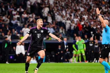 Real Madrid vs Bayern Munich, UEFA Champions League Semi-final second leg at the Santiago Bernabeu