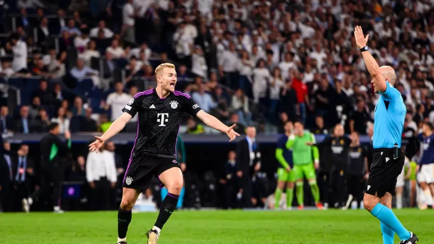 Real Madrid vs Bayern Munich, UEFA Champions League Semi-final second leg at the Santiago Bernabeu