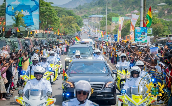 Convoy of President Akufo-Addo