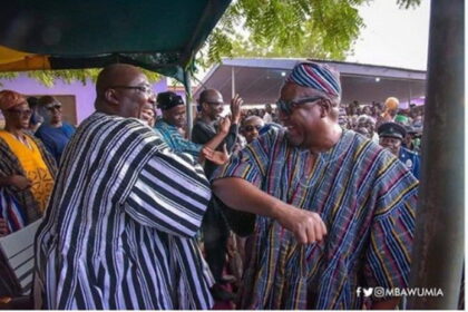 Mahamudu Bawumia and John Mahama