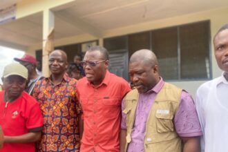 Fifi Kwetey tours Volta Region