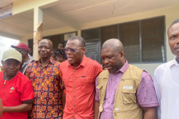 Fifi Kwetey tours Volta Region