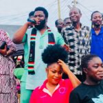 Freebody Mensah with Agona West NDC executive