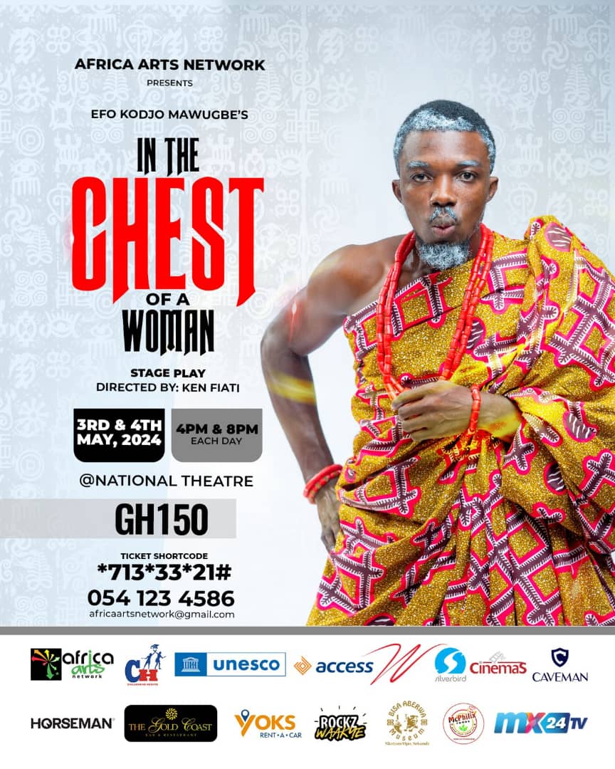 flyer for In The Chest Of A Woman stage play