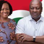Jane Naana Opoku-Agyemang and John Mahama
