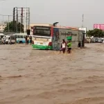 floods at Kaneshie First Light in Accra