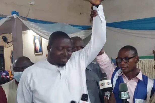Kwabena Boateng declared winner of the Ejisu by-election by the EC Returning Officer