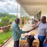 Samuel Kawdzo Wuadi, Former Akatsi South DCE tours Limited Voter Registration Centres in the Constituency